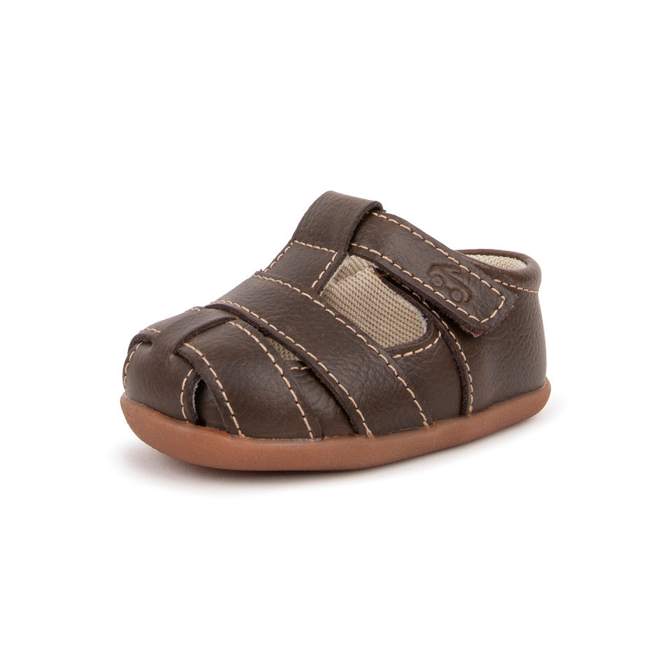 See Kai Run boys Brook (First Walker) Chocolate Brown