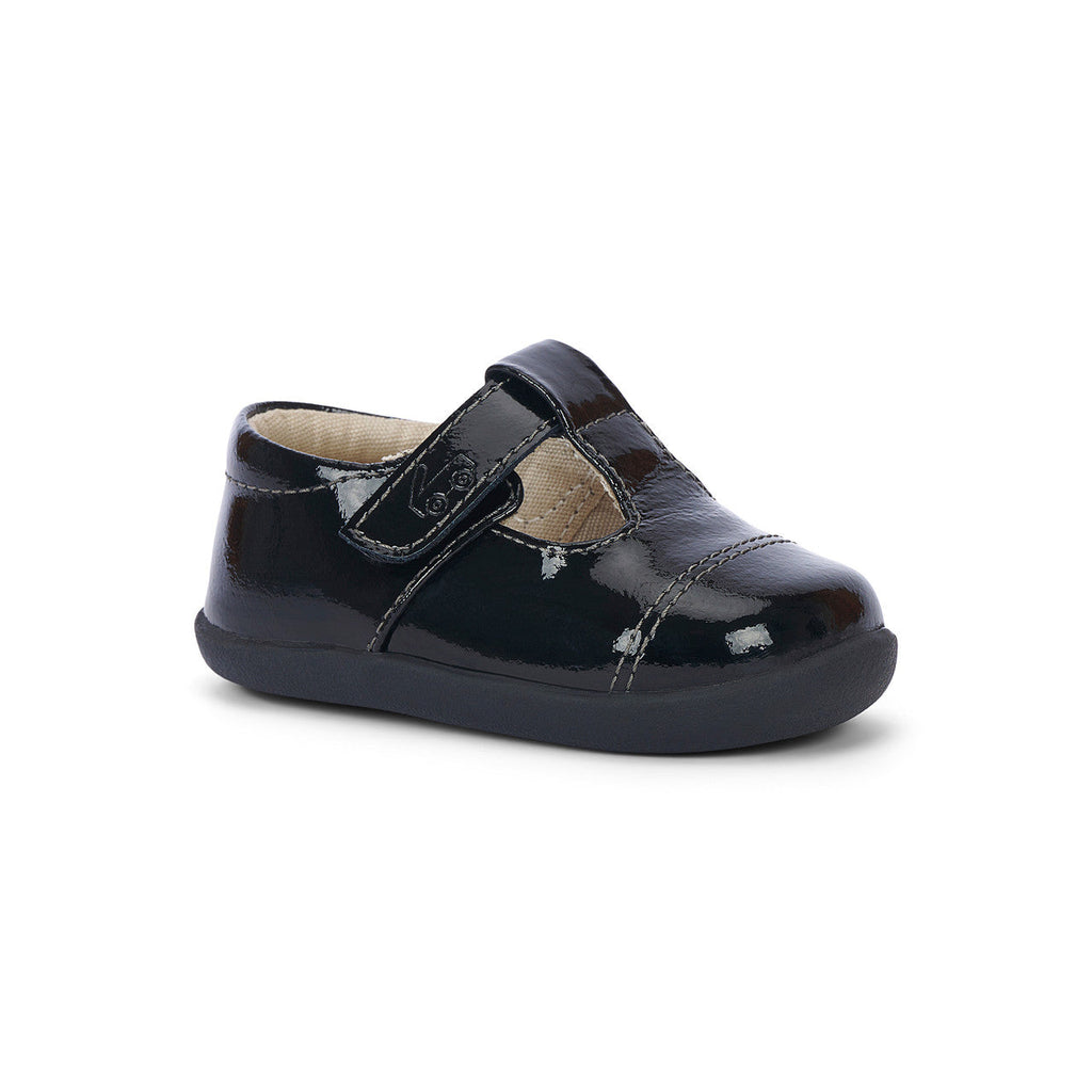 See Kai Run girls Bianca Mini (First Walker) Black Patent