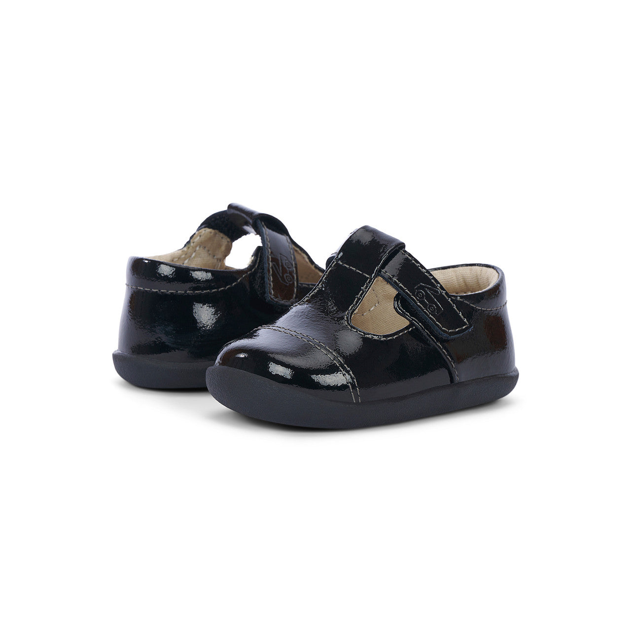 See Kai Run girls Bianca Mini (First Walker) Black Patent