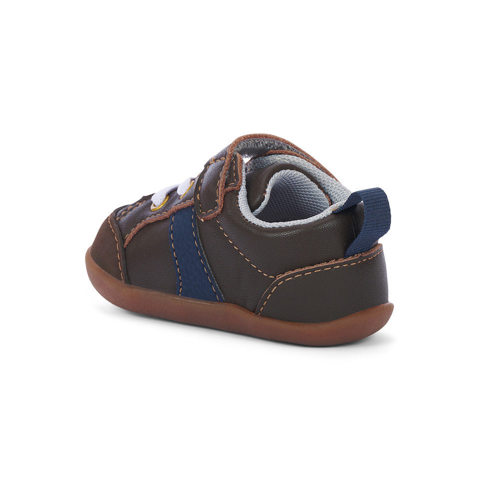 See Kai Run boys Connor Mini (First Walker) Brown