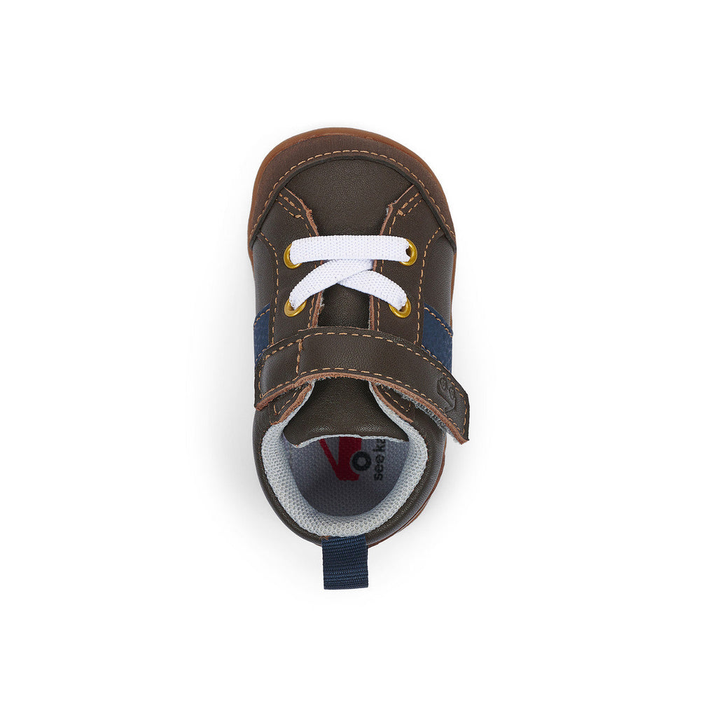 See Kai Run boys Connor Mini (First Walker) Brown