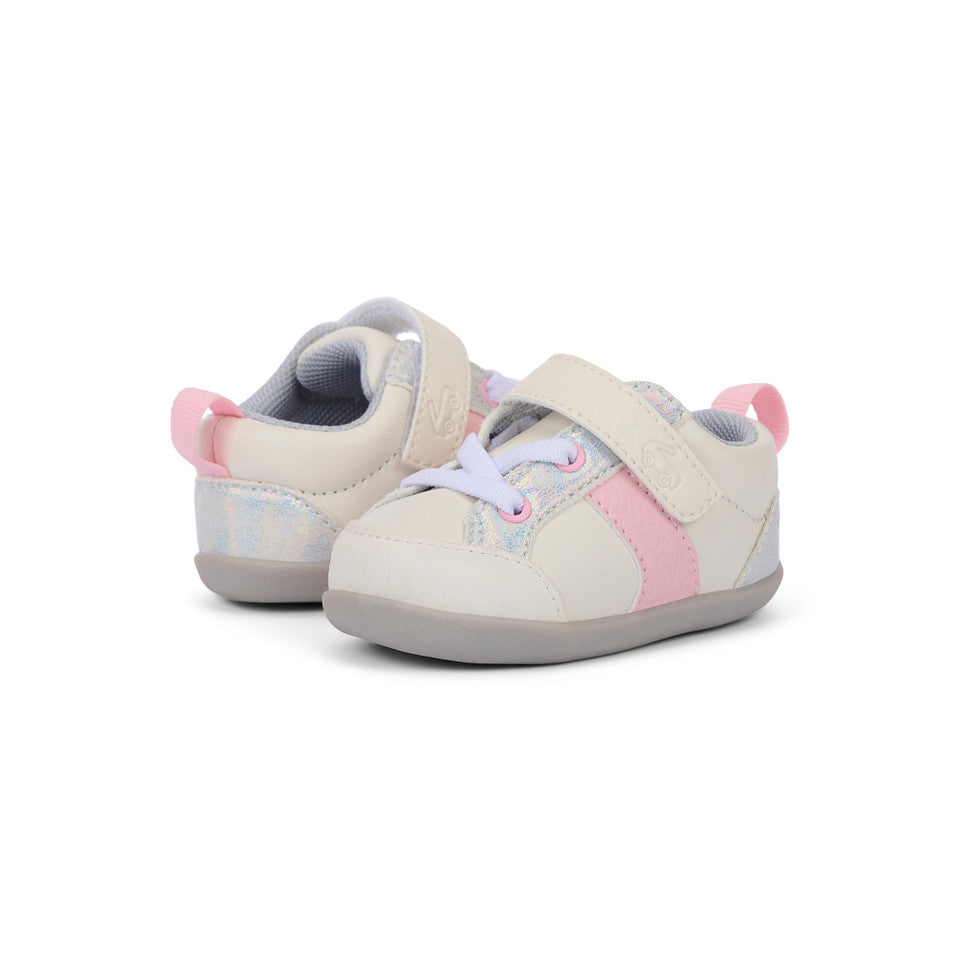 See Kai Run girls Connor Mini (First Walker) White/Pink