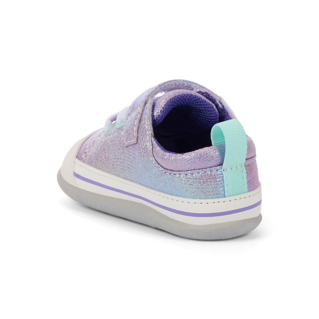 See Kai Run girls Stevie Mini Purple Metallic