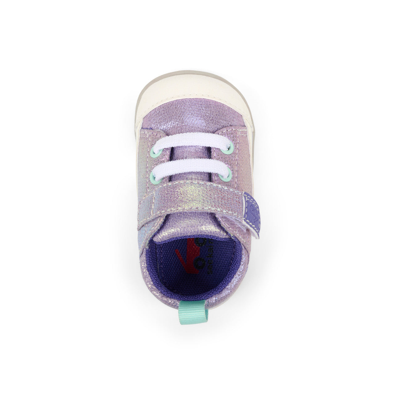 See Kai Run girls Stevie Mini Purple Metallic