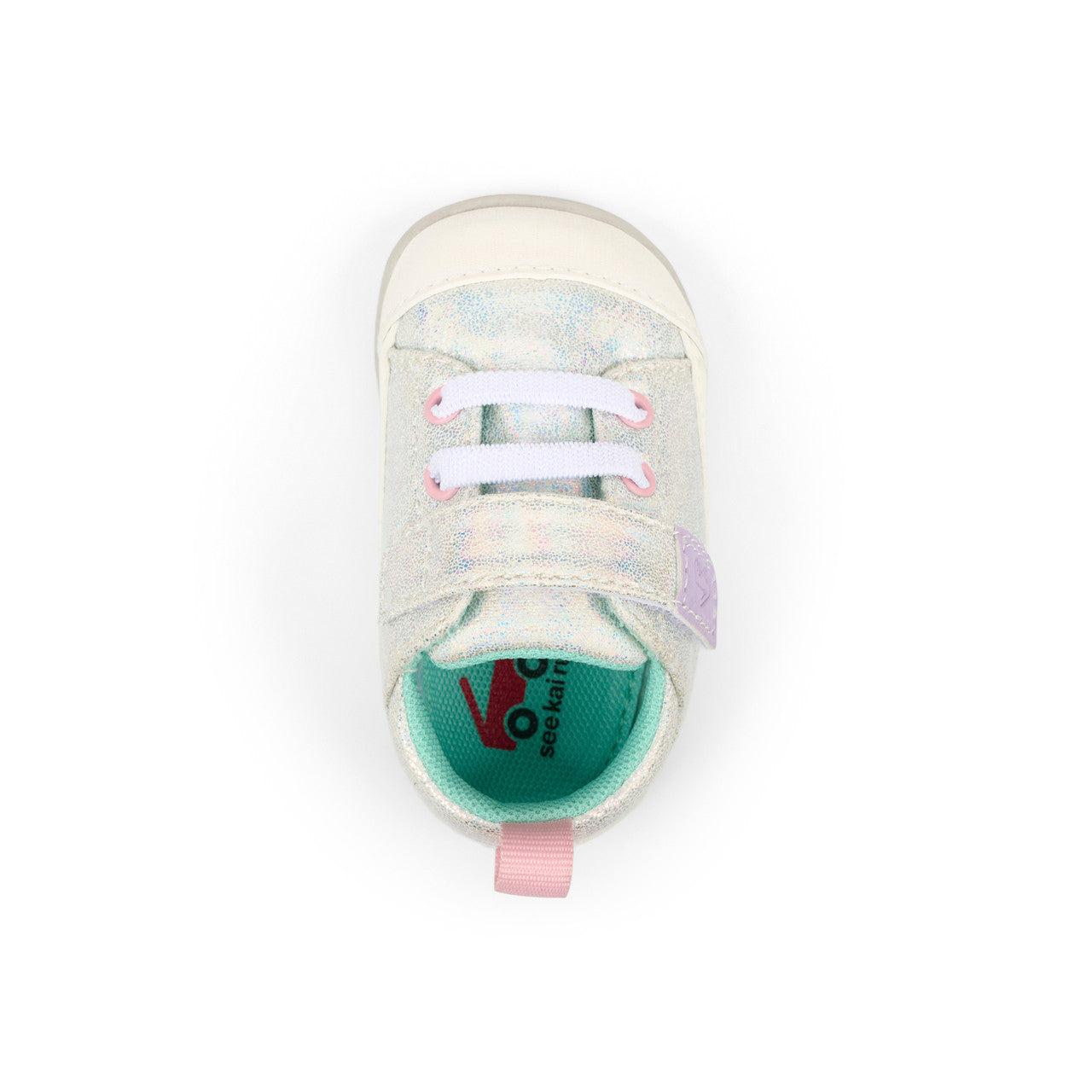 See Kai Run girls Stevie Mini Silver Metallic