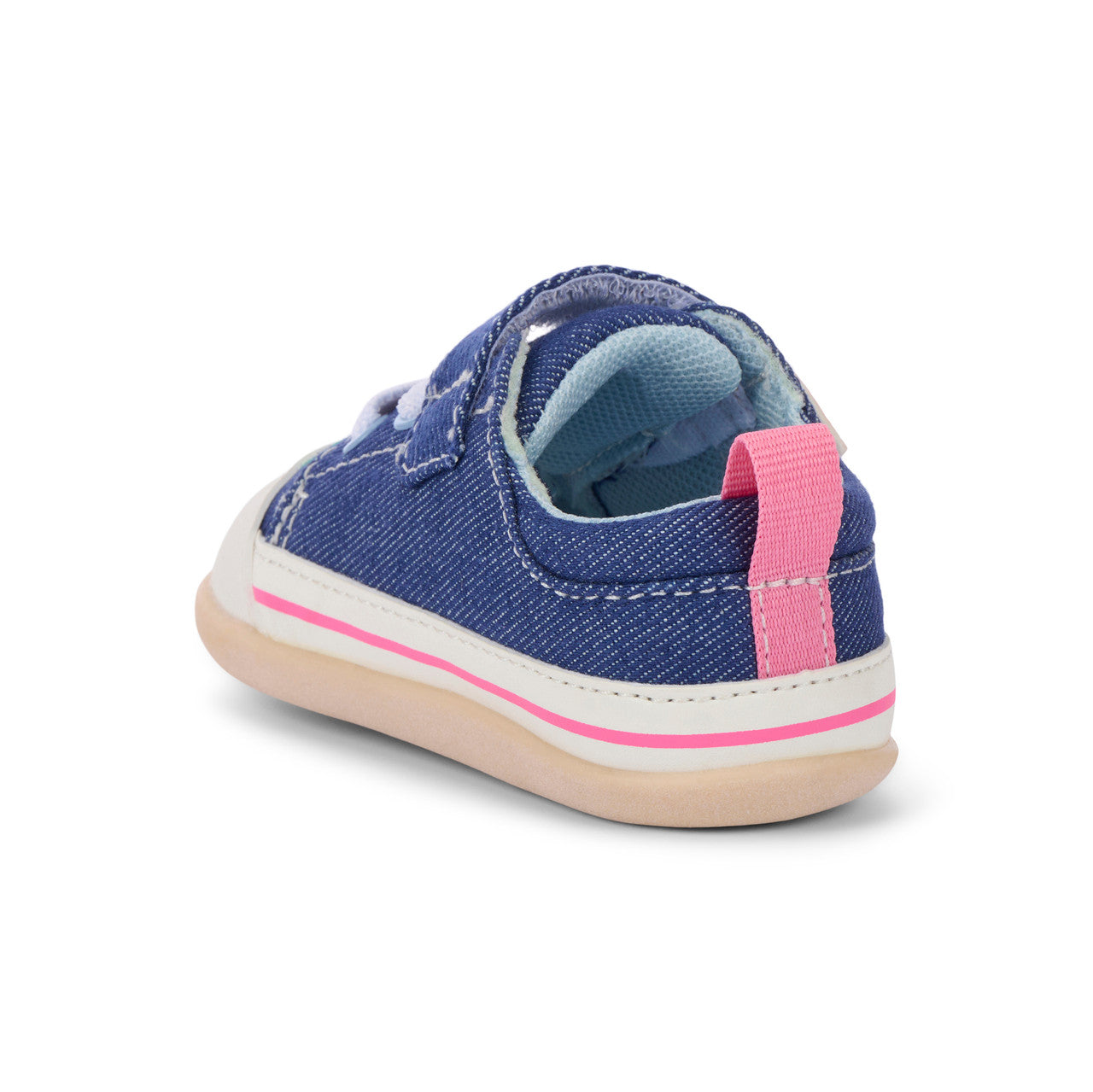 See Kai Run girls Stevie Mini Blue Denim/Garden
