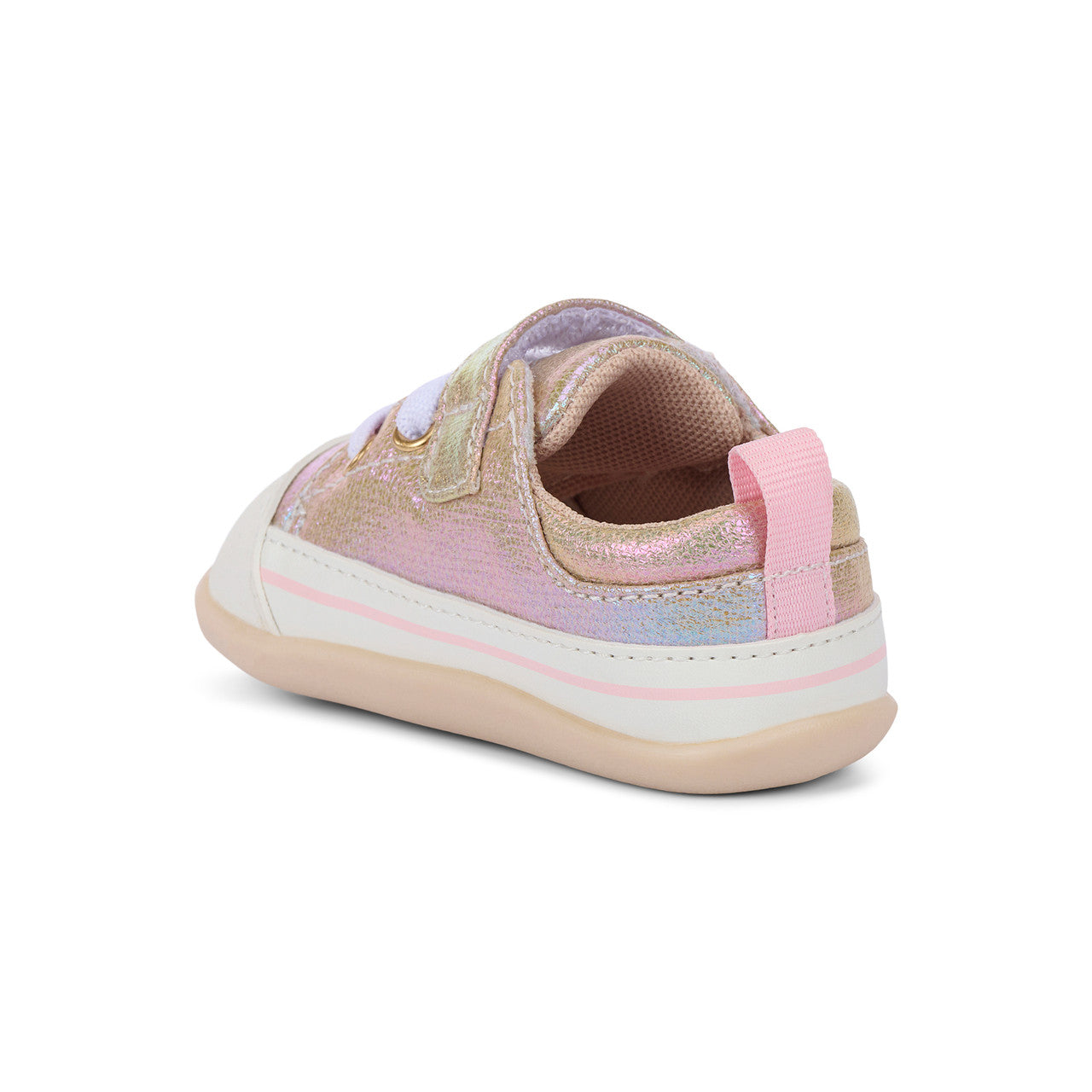 See Kai Run girls Stevie Mini (First Walker) Gold Metallic