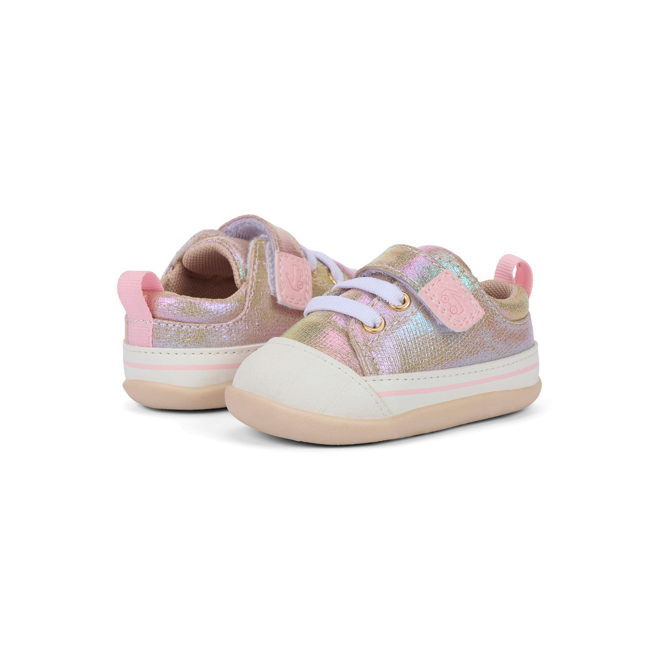 See Kai Run girls Stevie Mini (First Walker) Gold Metallic