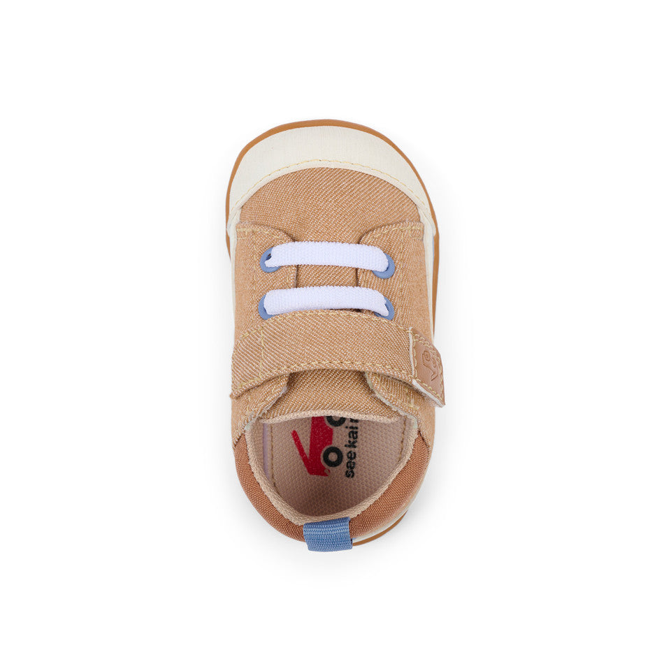 See Kai Run boys Stevie Mini (First Walker) Khaki