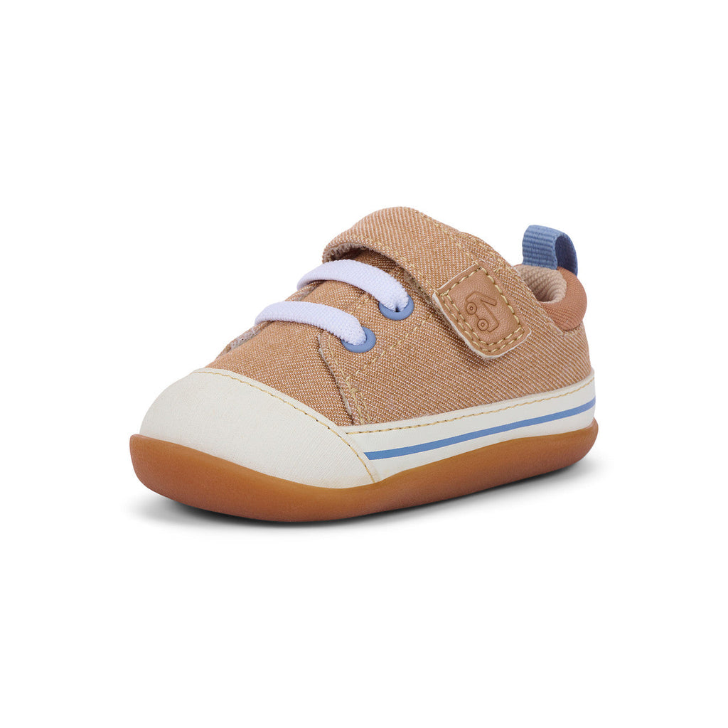 See Kai Run boys Stevie Mini (First Walker) Khaki