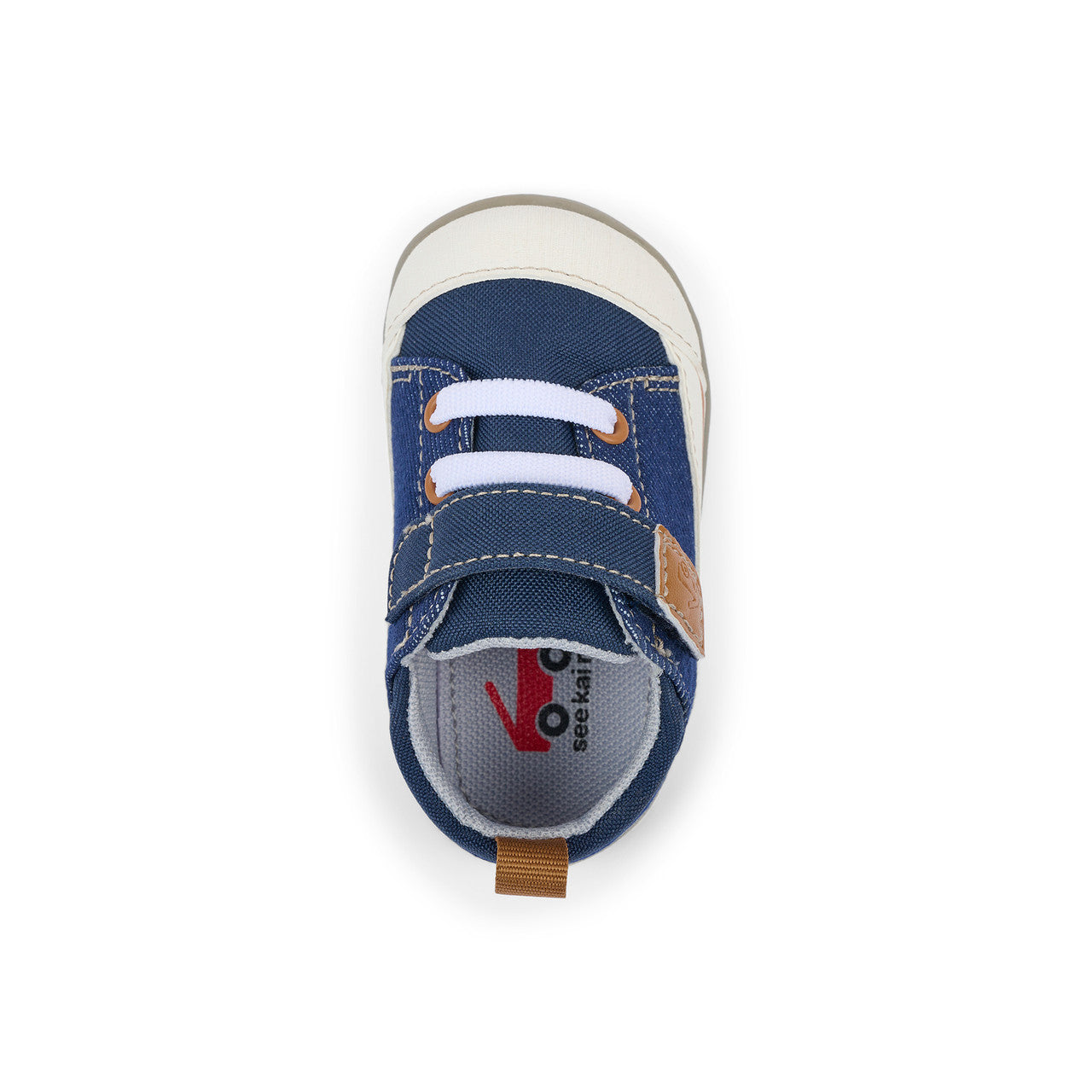 See Kai Run boys Stevie Mini (First Walker) Navy Denim