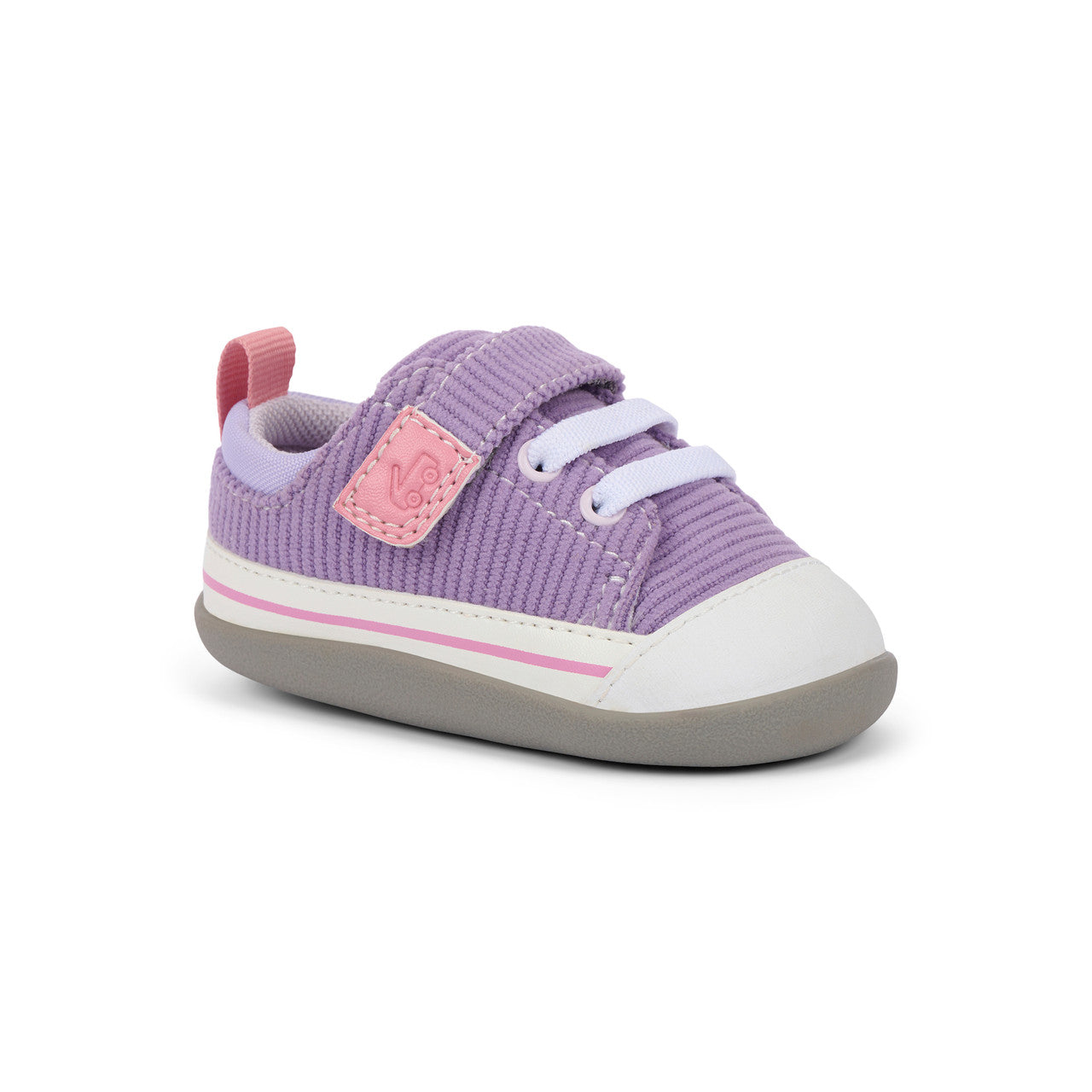 See Kai Run girls Stevie Mini Purple Corduroy