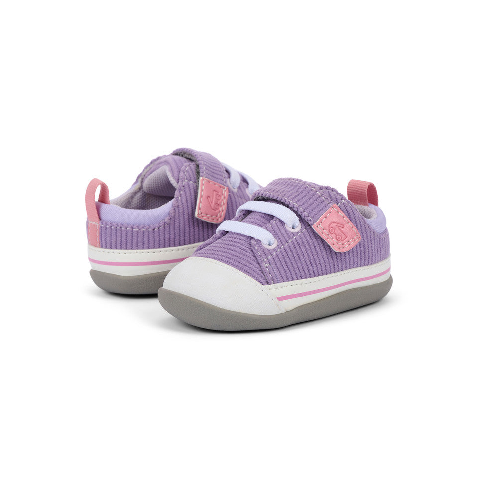 See Kai Run girls Stevie Mini Purple Corduroy