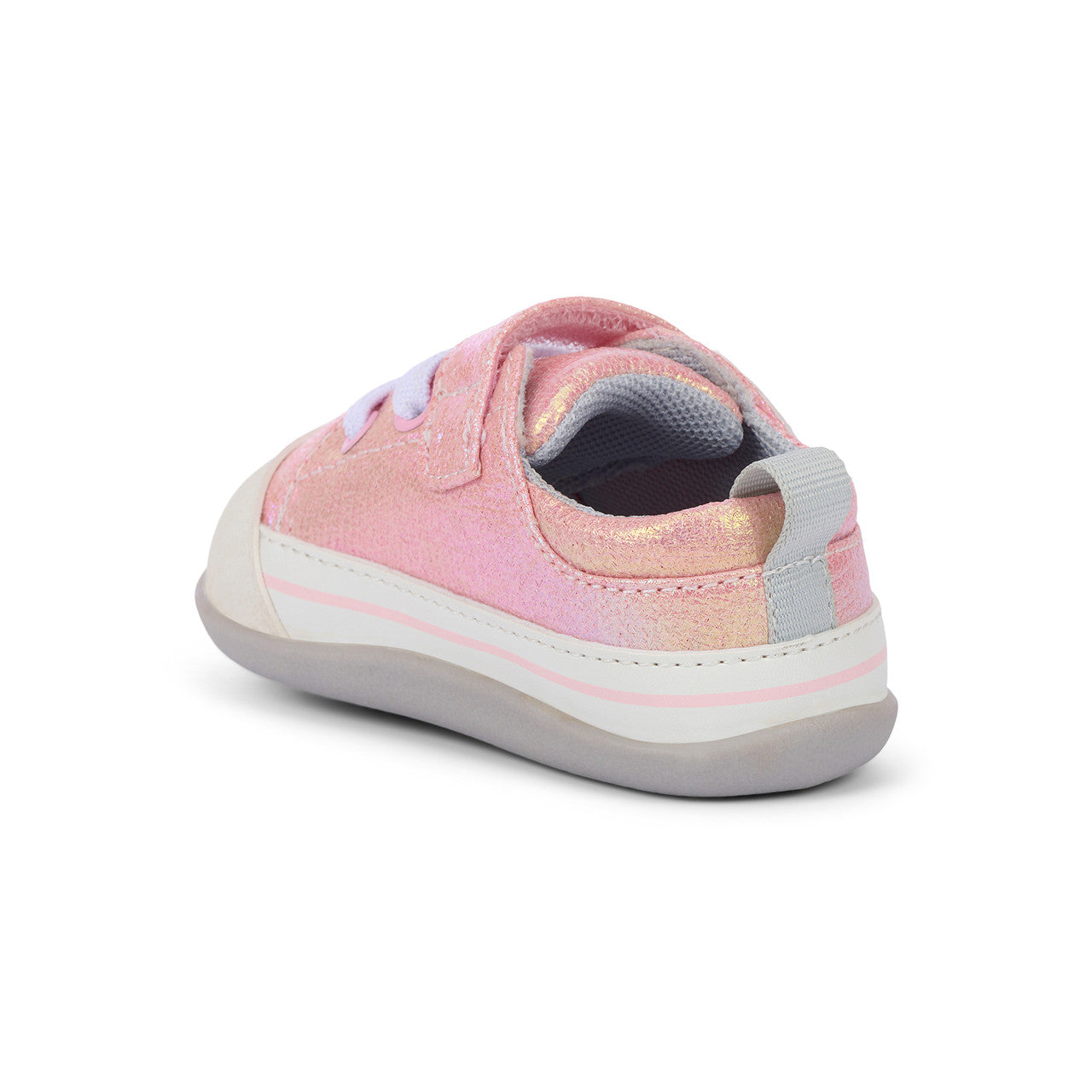 See Kai Run girls Stevie Mini (First Walker) Pink Metallic