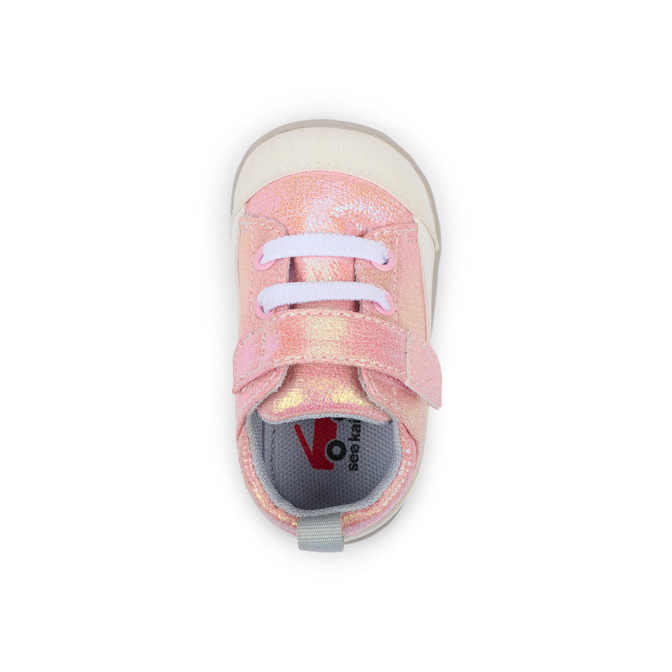 See Kai Run girls Stevie Mini (First Walker) Pink Metallic