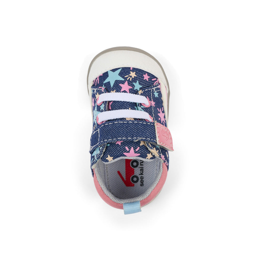 See Kai Run girls Stevie Mini Navy Denim/Stars