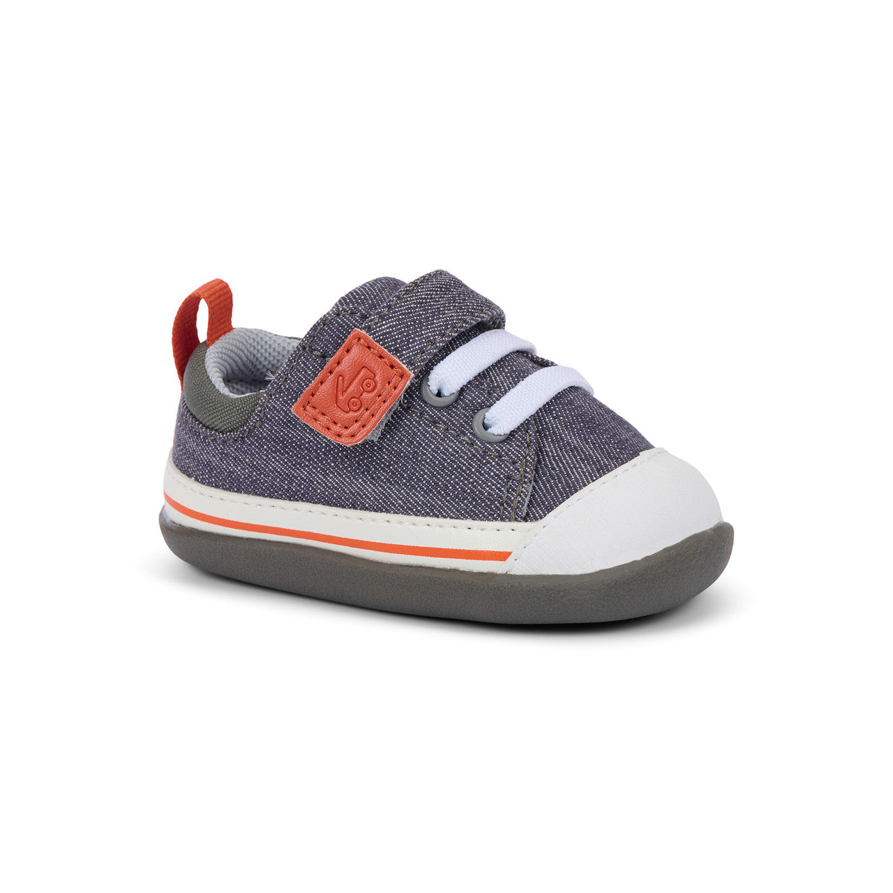 See Kai Run boys Stevie Mini Gray Denim