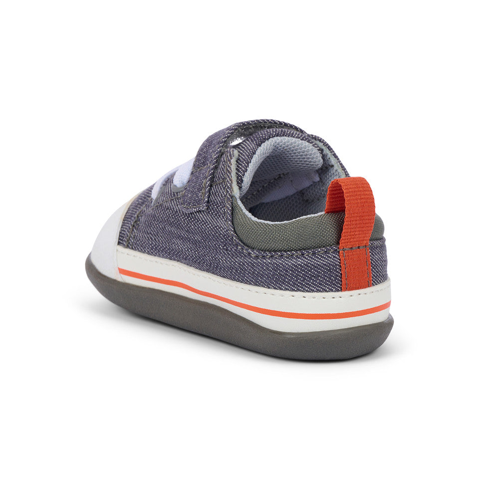 See Kai Run boys Stevie Mini Gray Denim