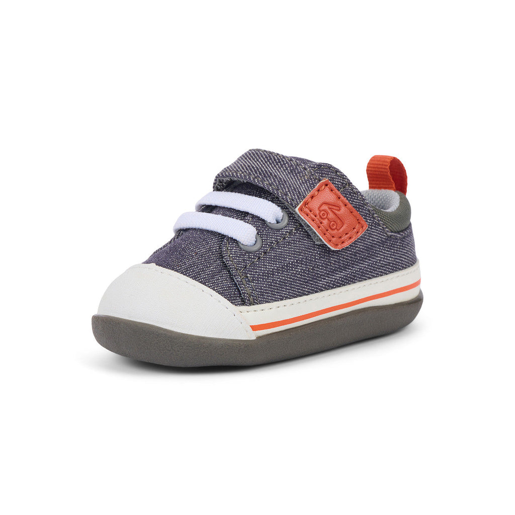 See Kai Run boys Stevie Mini Gray Denim