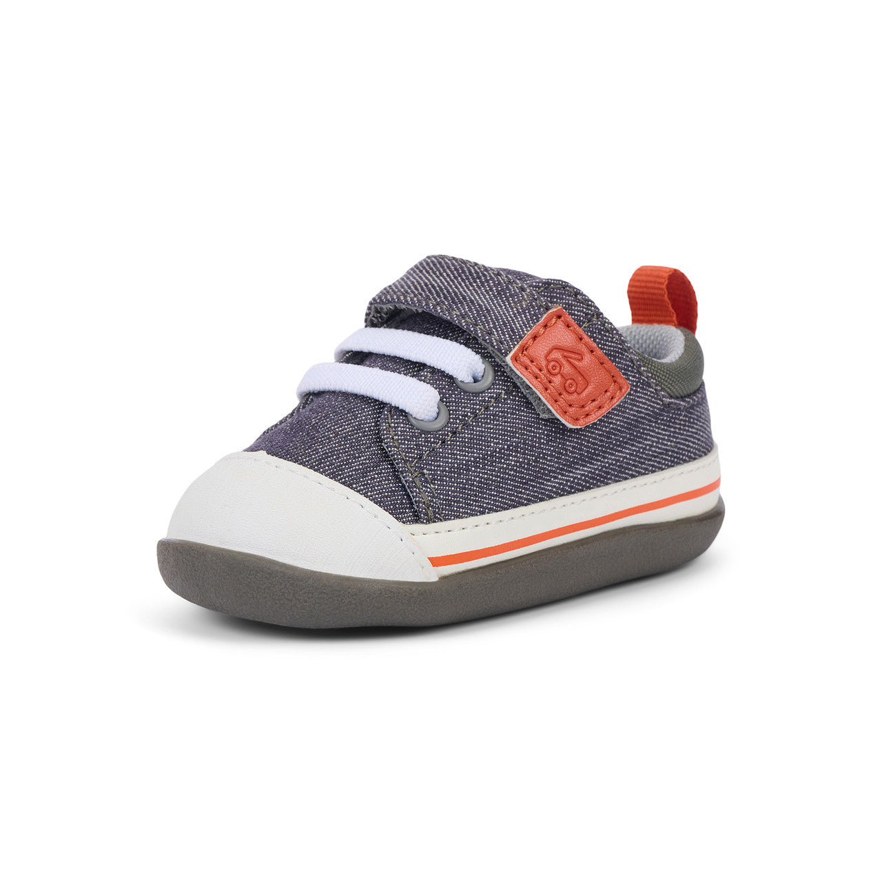 See Kai Run boys Stevie Mini Gray Denim