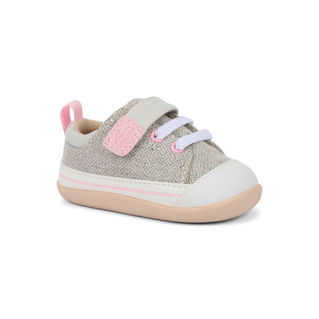 See Kai Run girls Stevie Mini Gray Herringbone