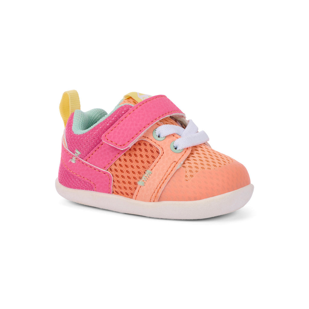 See Kai Run girls Viento Mini Peach/Hot Pink