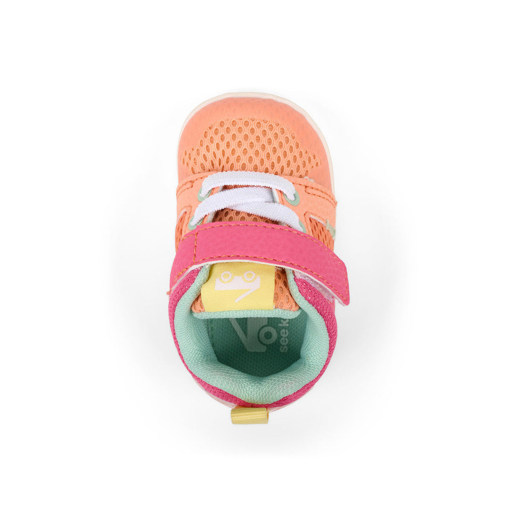 See Kai Run girls Viento Mini Peach/Hot Pink