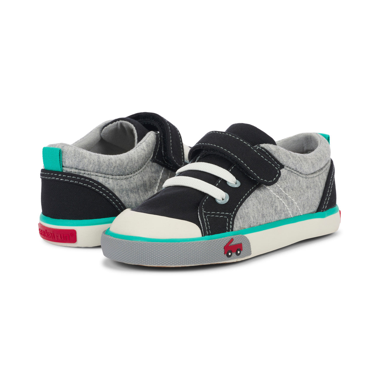 See Kai Run boys Tanner Gray/Black