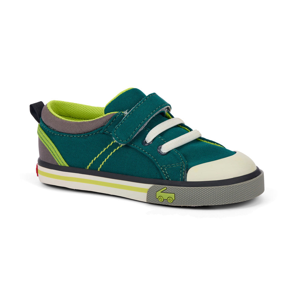 See Kai Run boys Tanner Forest Green