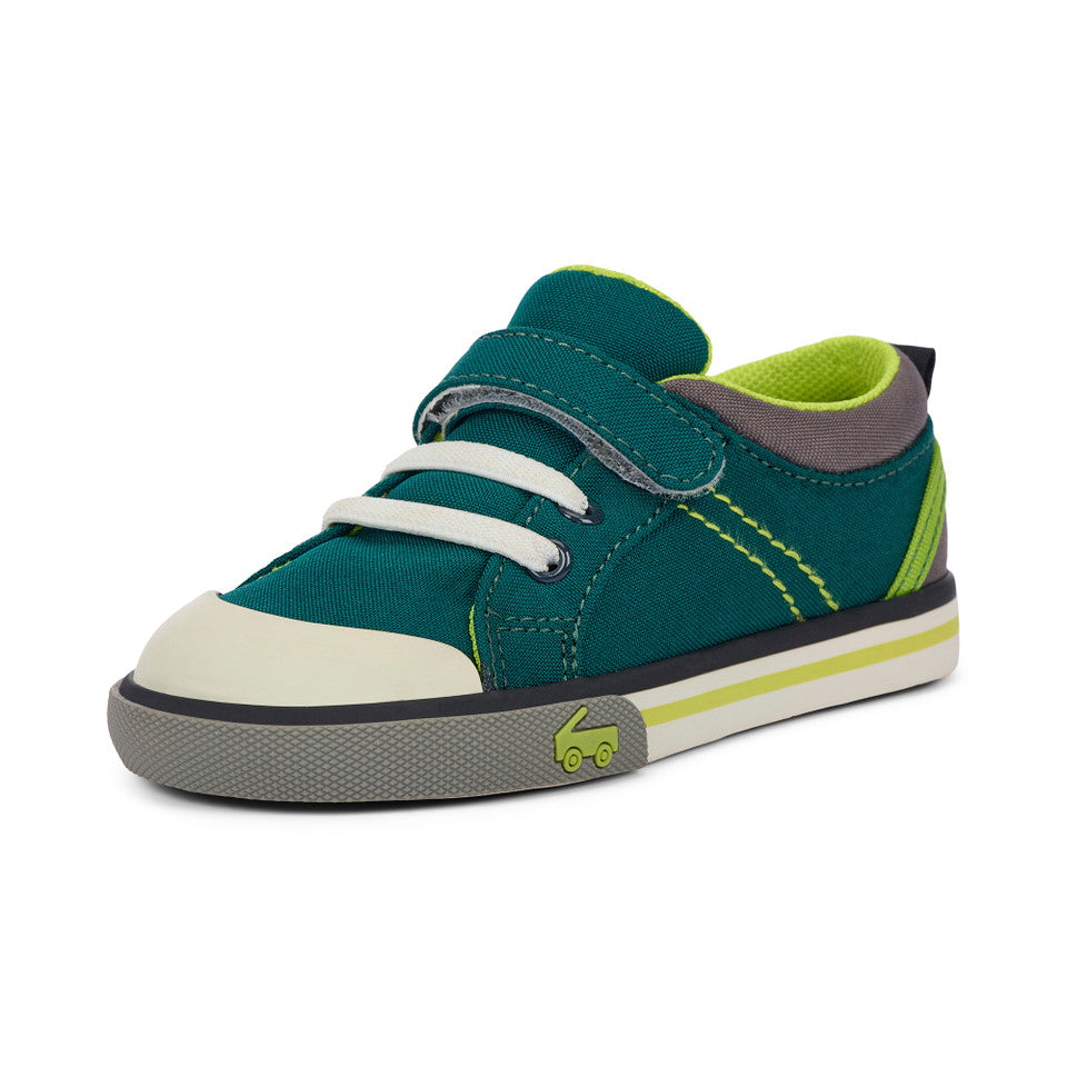 See Kai Run boys Tanner Forest Green
