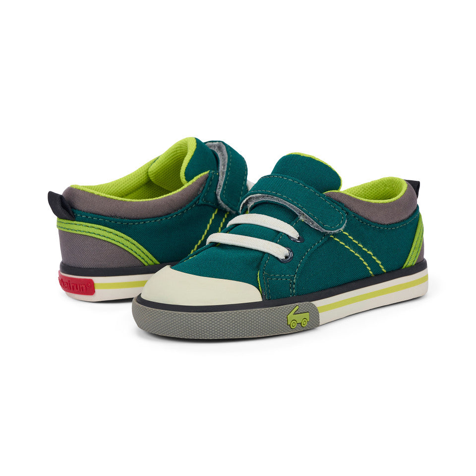 See Kai Run boys Tanner Forest Green