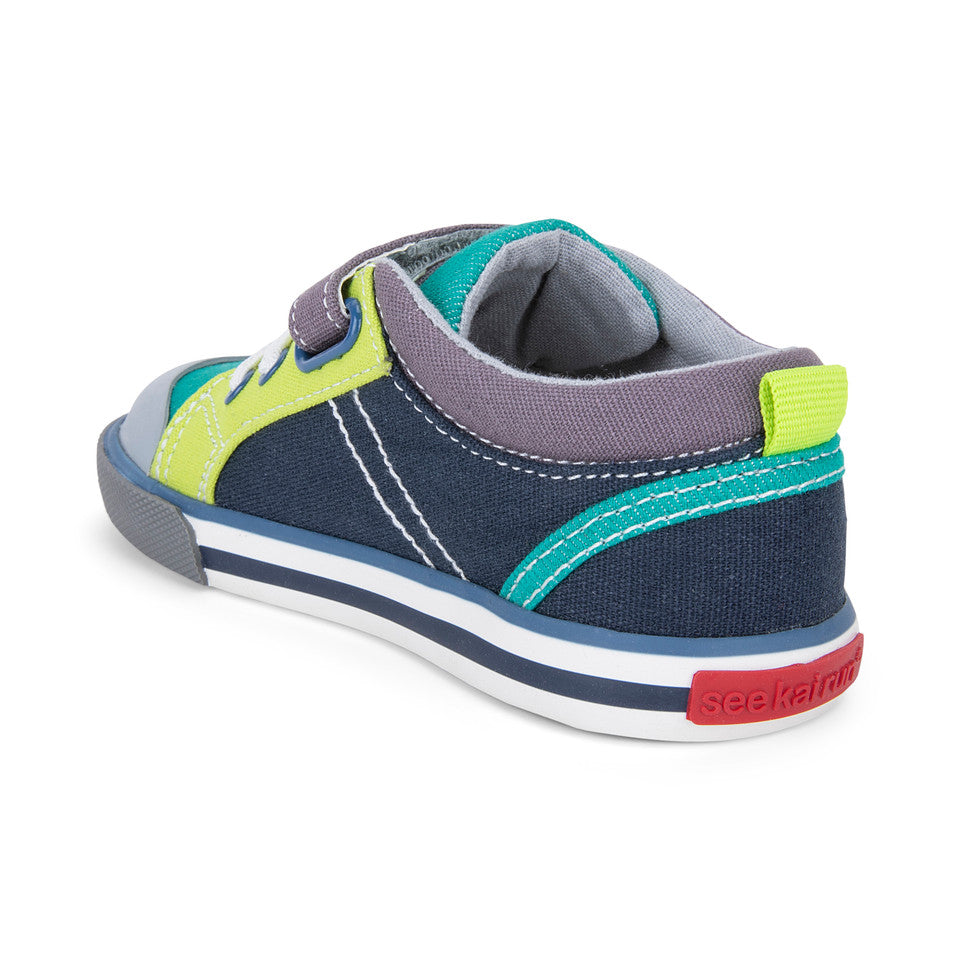 See Kai Run boys Tanner Teal/Navy