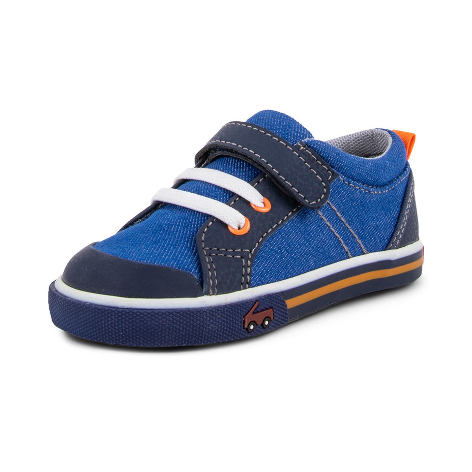 See Kai Run boys Tanner Blue Denim