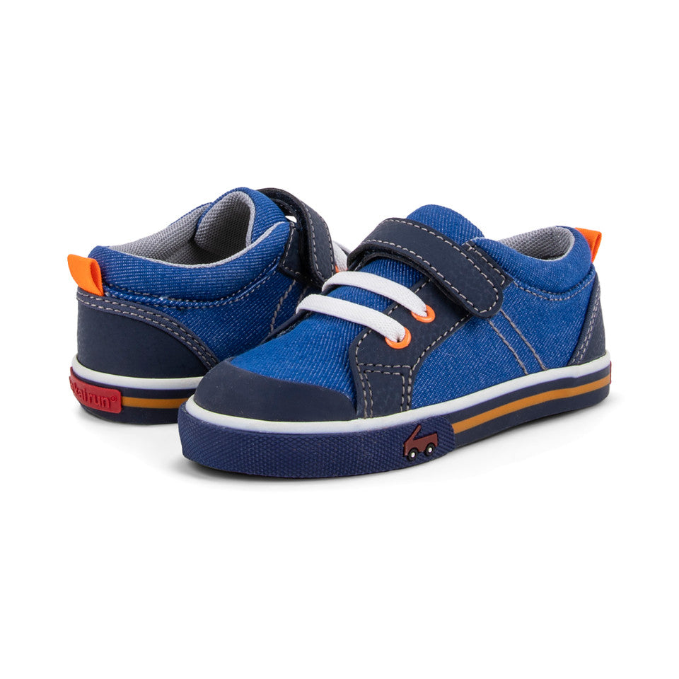 See Kai Run boys Tanner Blue Denim