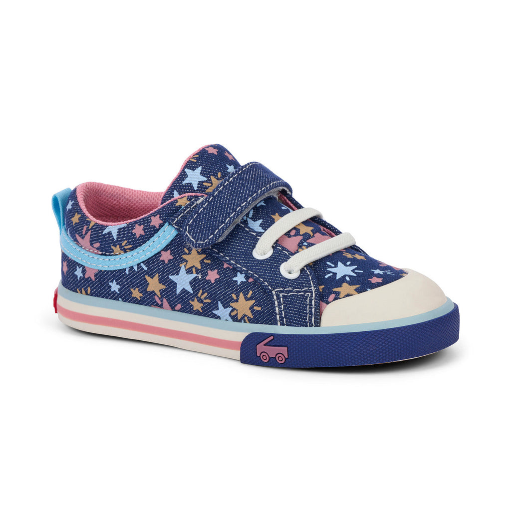See Kai Run girls Kristin Navy Denim/Stars