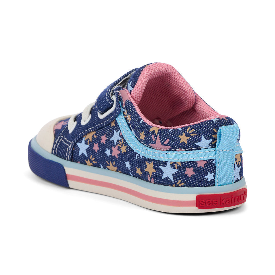 See Kai Run girls Kristin Navy Denim/Stars