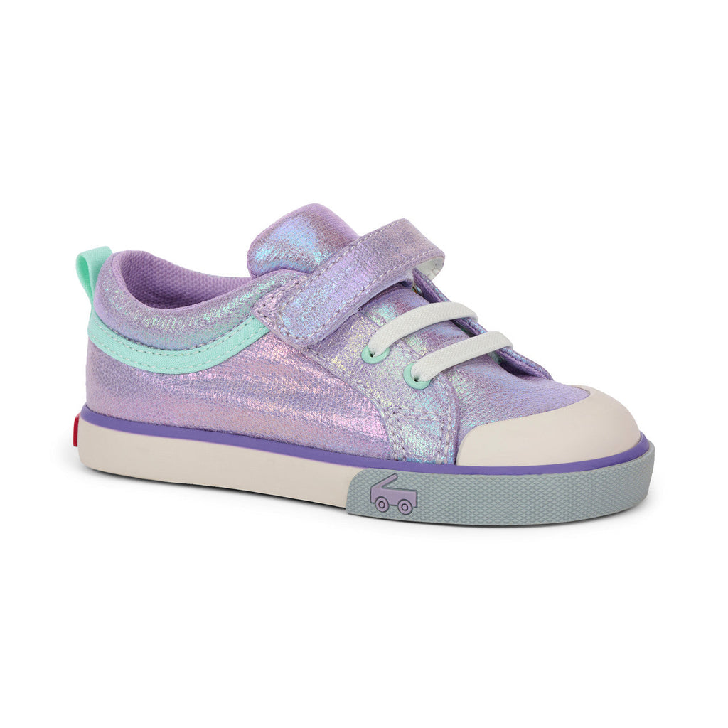 See Kai Run girls Kristin Purple Metallic