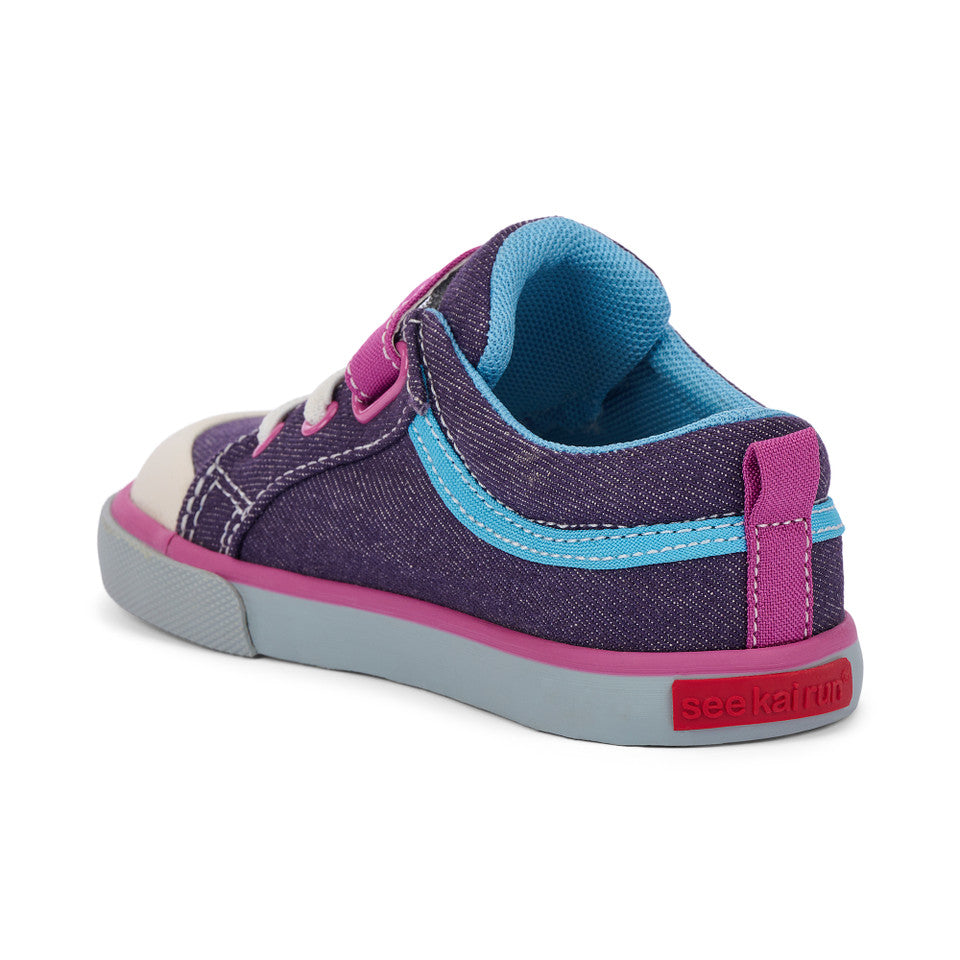 See Kai Run girls Kristin Purple Denim