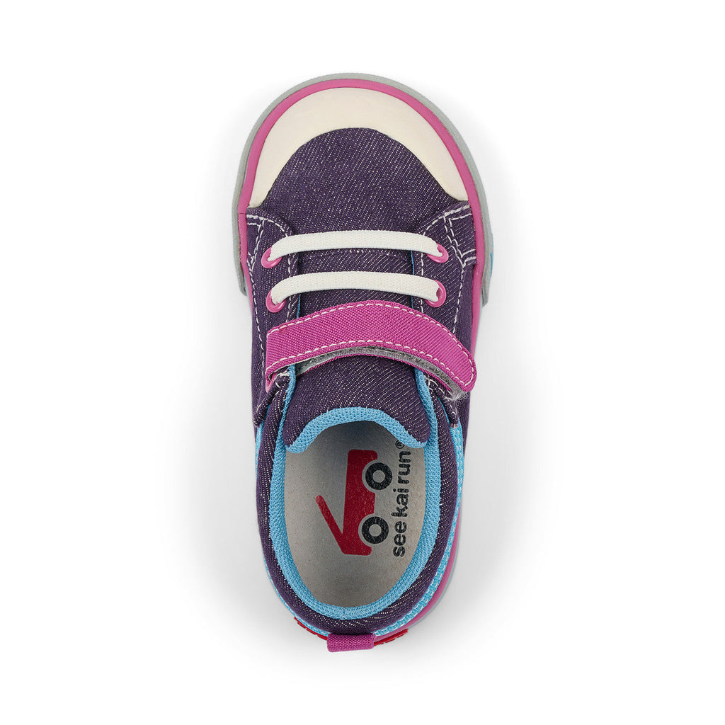 See Kai Run girls Kristin Purple Denim