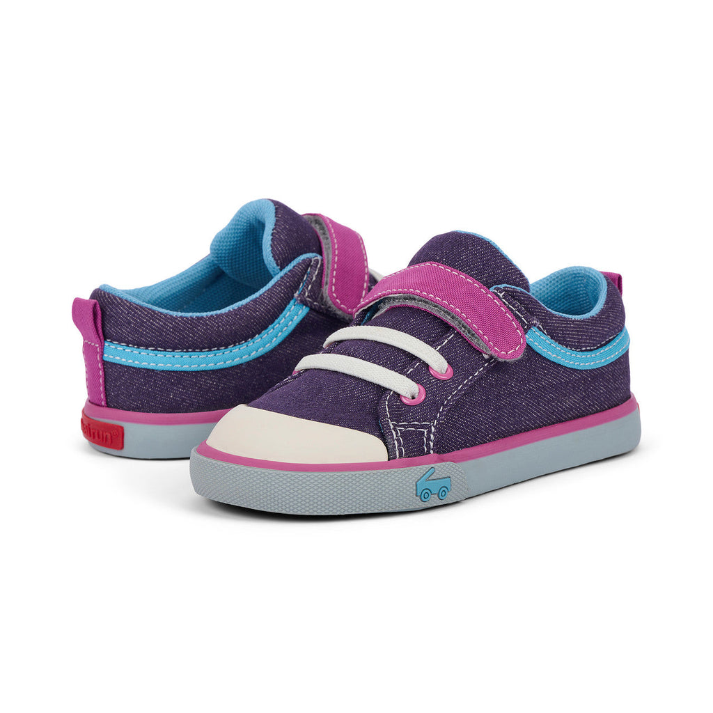 See Kai Run girls Kristin Purple Denim