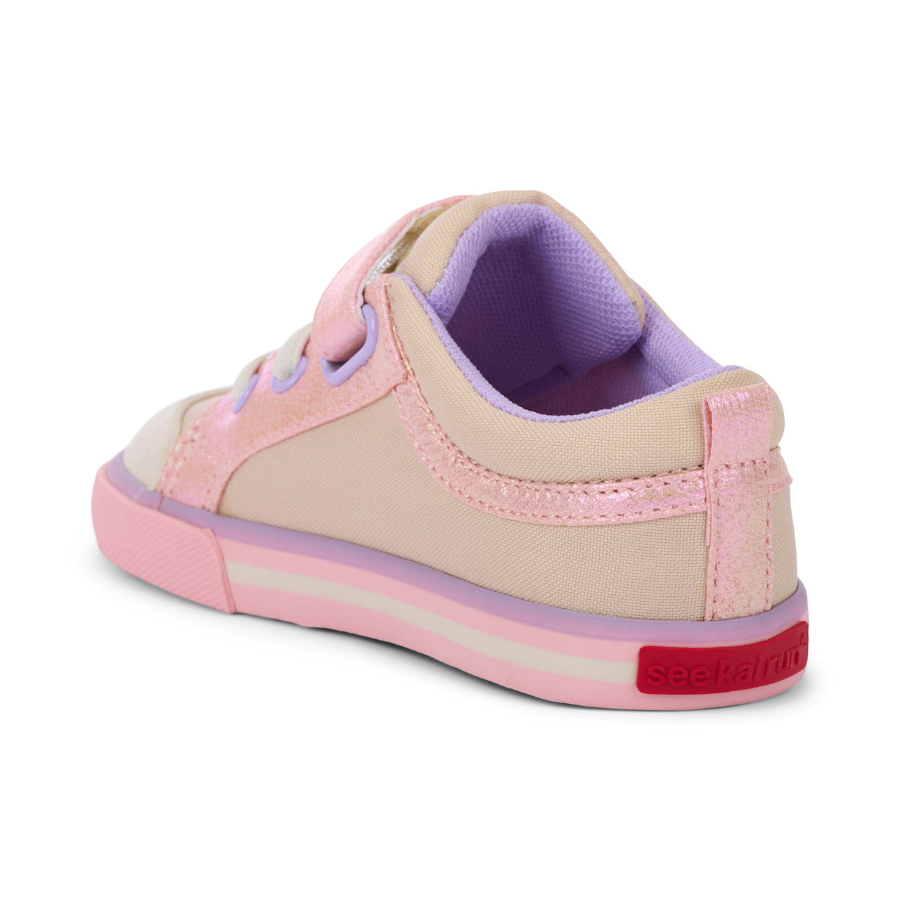See Kai Run girls Kristin Oatmeal/Pink