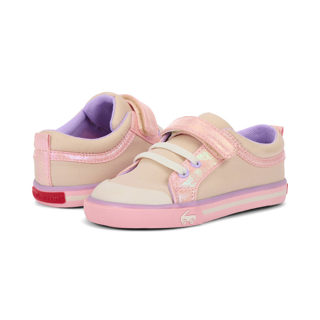 See Kai Run girls Kristin Oatmeal/Pink