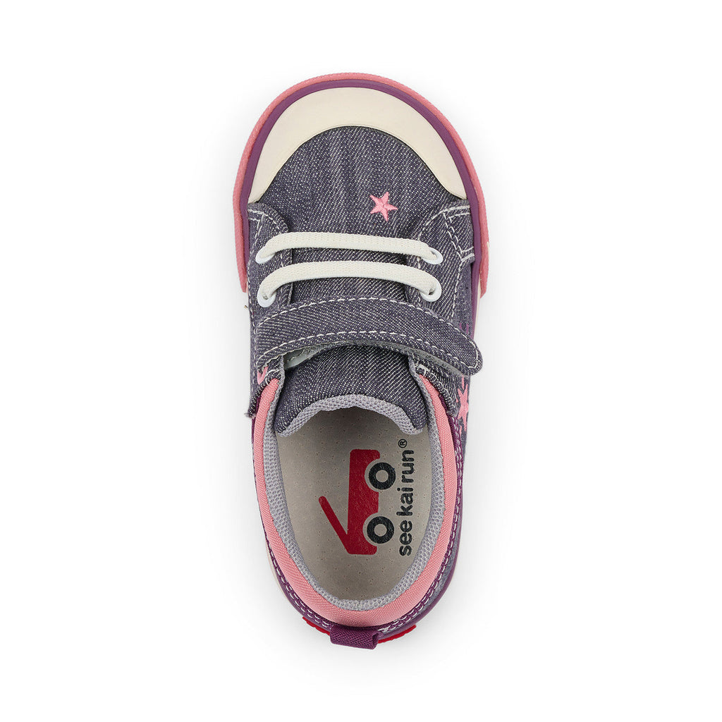 See Kai Run girls Kristin Gray Denim/Stars