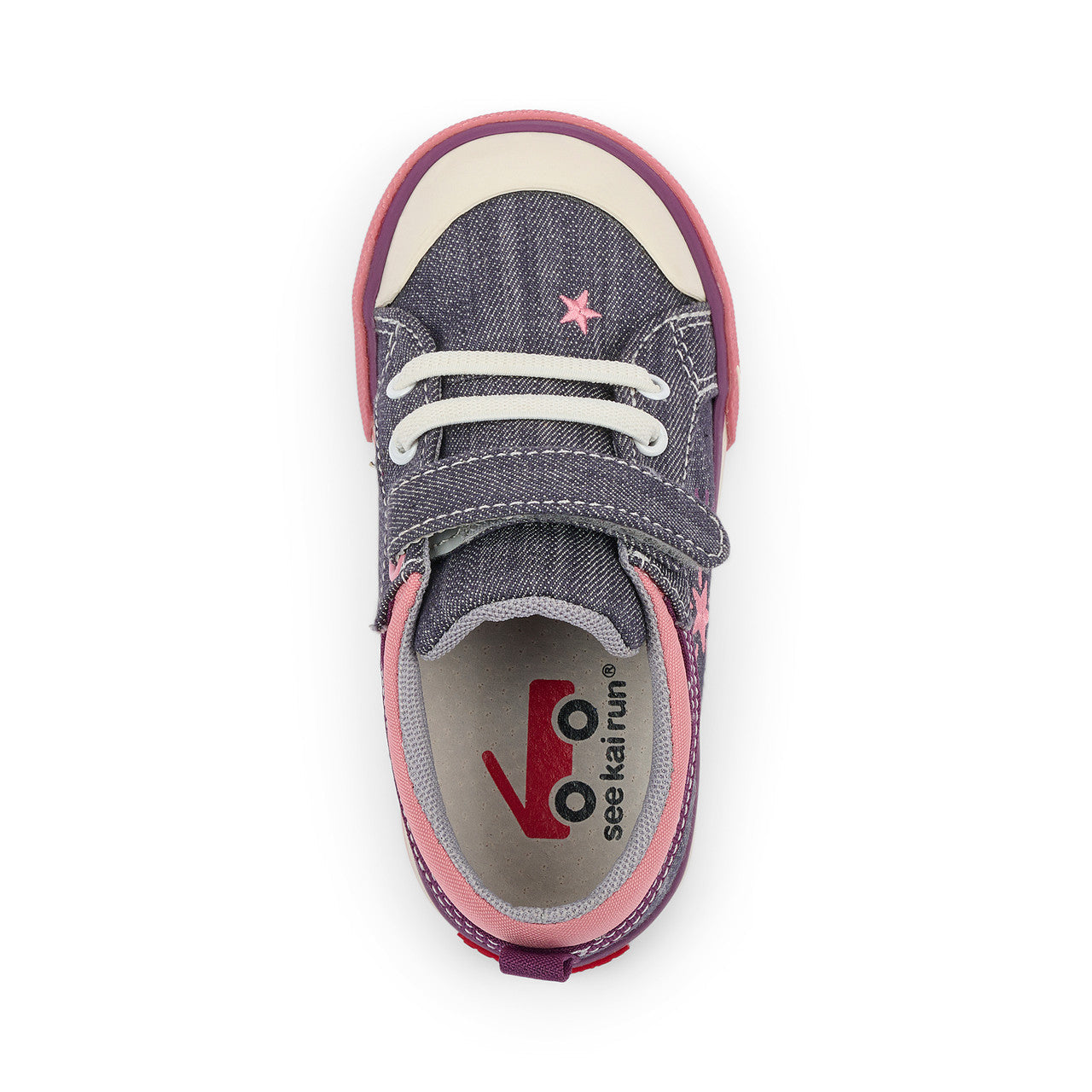 See Kai Run girls Kristin Gray Denim/Stars