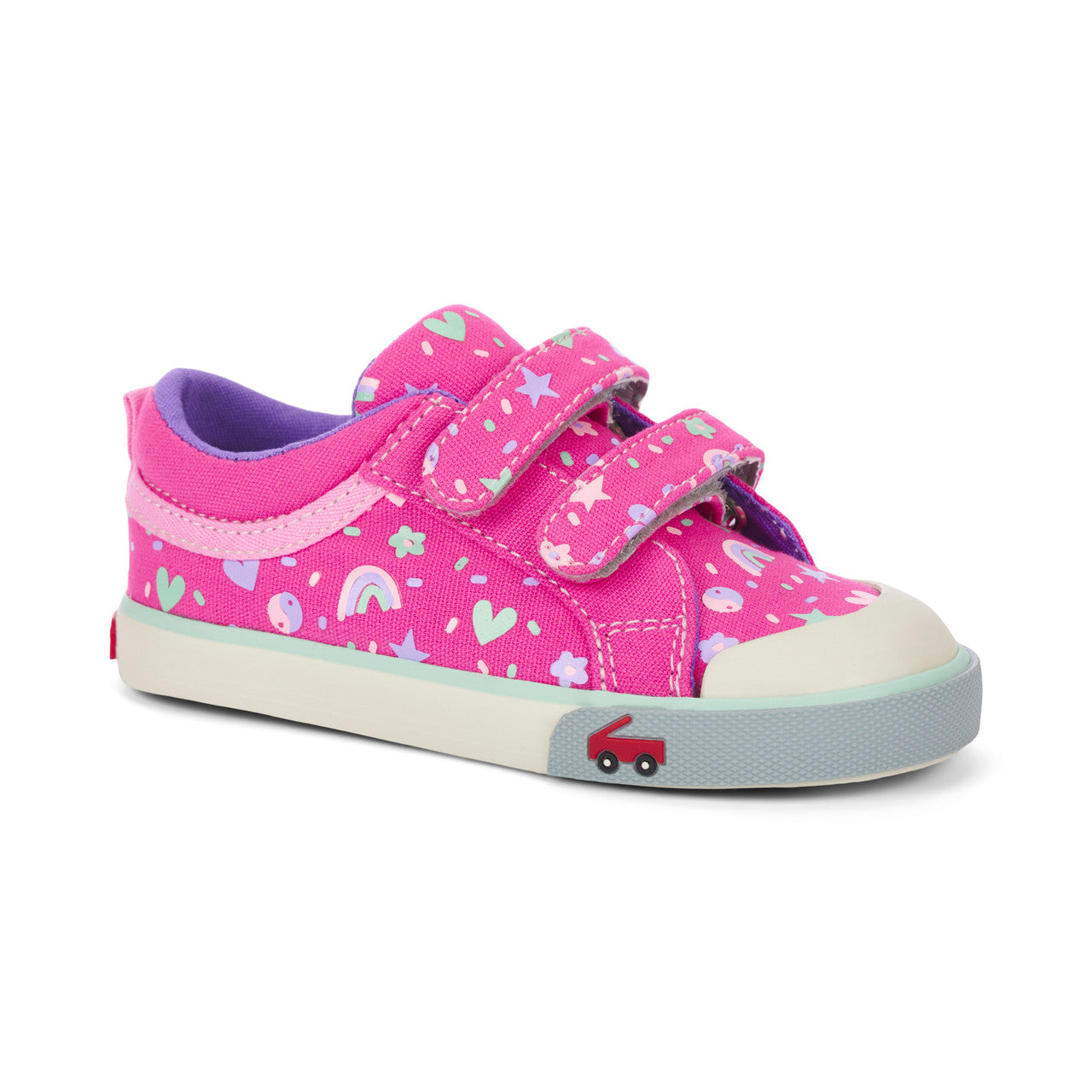 See Kai Run girls Robyne Hot Pink/Happy