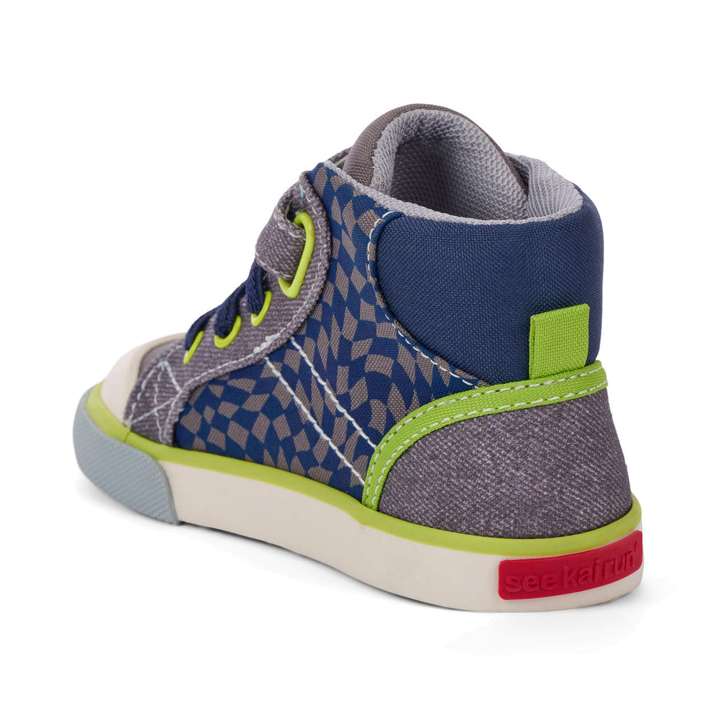 See Kai Run boys Dane Gray/Checkered