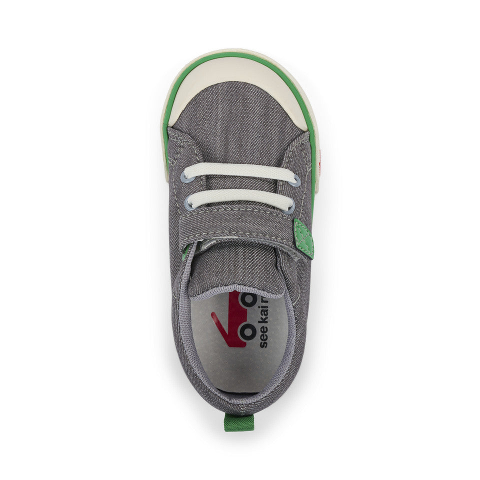 See Kai Run boys Stevie II Gray Denim/Green