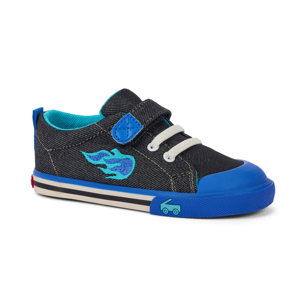 See Kai Run boys Stevie Black/Blue Flame