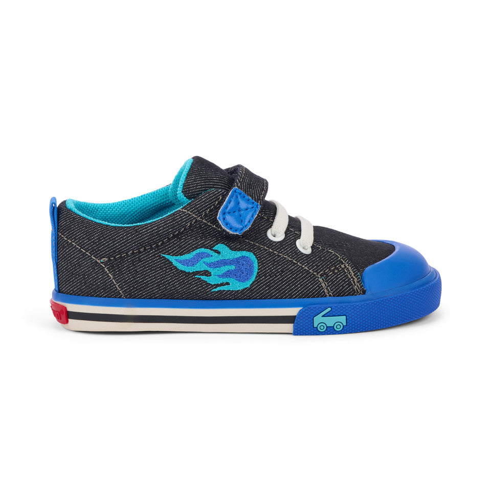 See Kai Run boys Stevie Black/Blue Flame