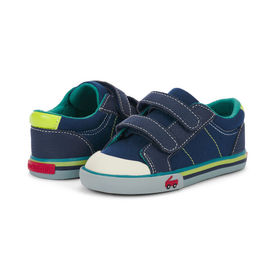 See Kai Run boys Waylon Navy/Lime
